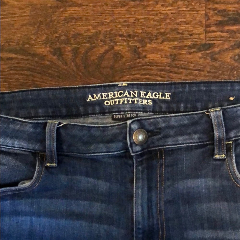 Size 18 American eagle👖skinny/jegging real denim